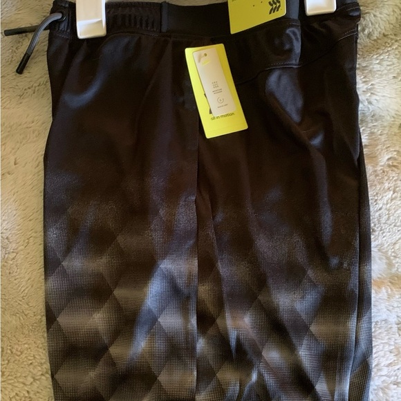 All in Motion Black and Gray Kids Shorts - Picture 1 of 3